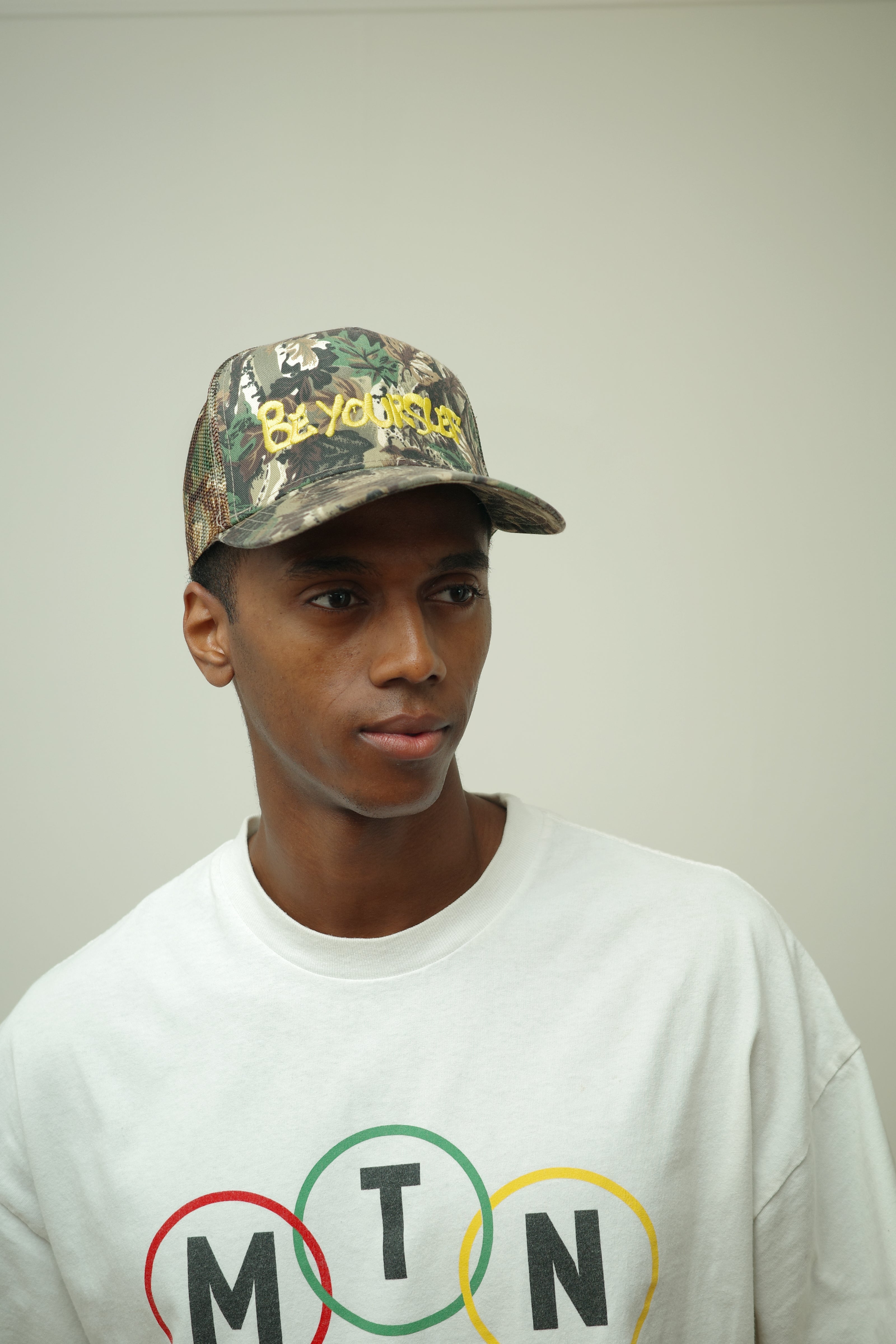 Be Yourslef Camo Mesh Hat